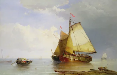 Navigazione in calma, 1869